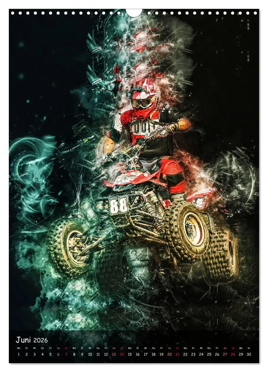 Bild: 9783516356762 | Quad spektakulär (Wandkalender 2026 DIN A3 hoch), CALVENDO...