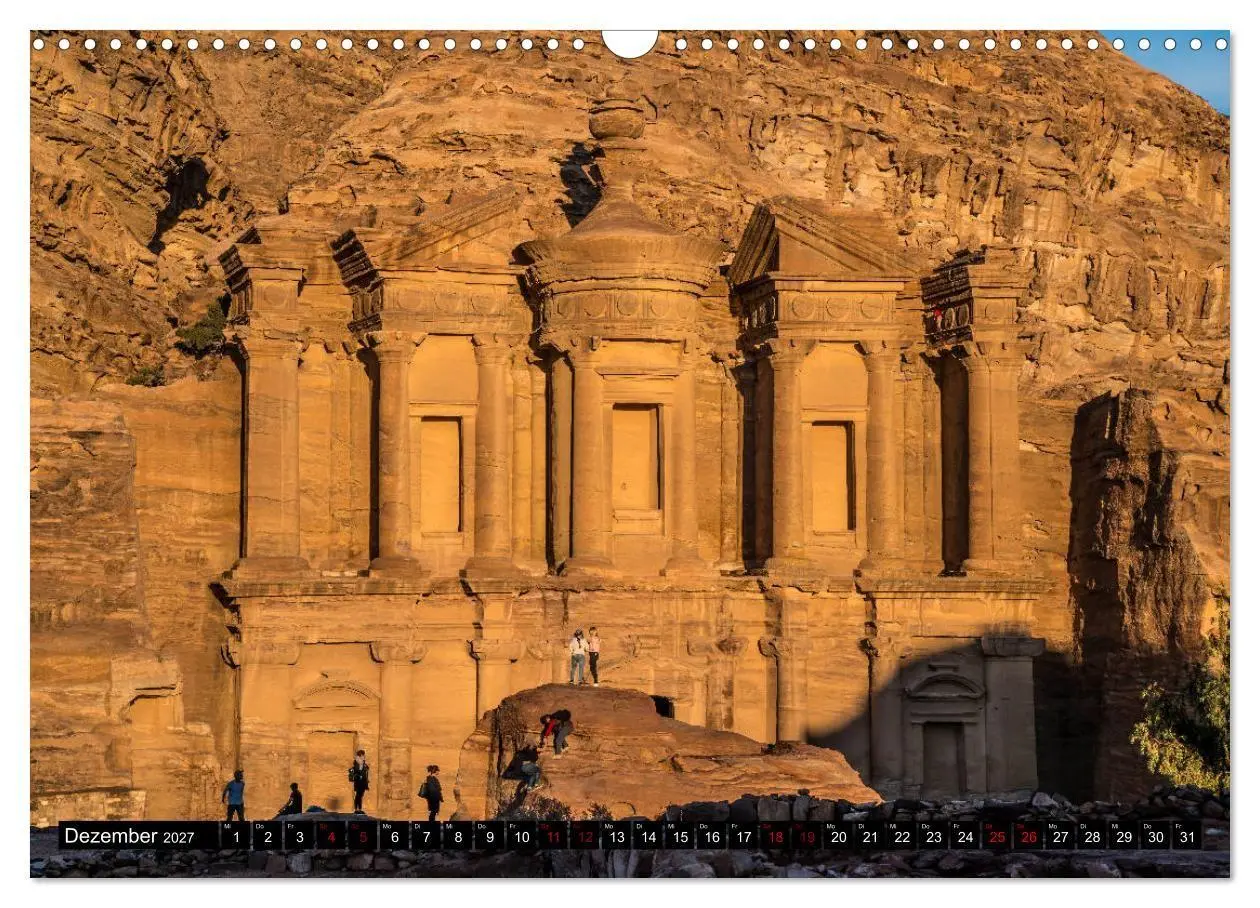 Bild: 9783569686762 | Petra - Jordanien (Wandkalender 2027 DIN A3 quer), CALVENDO...