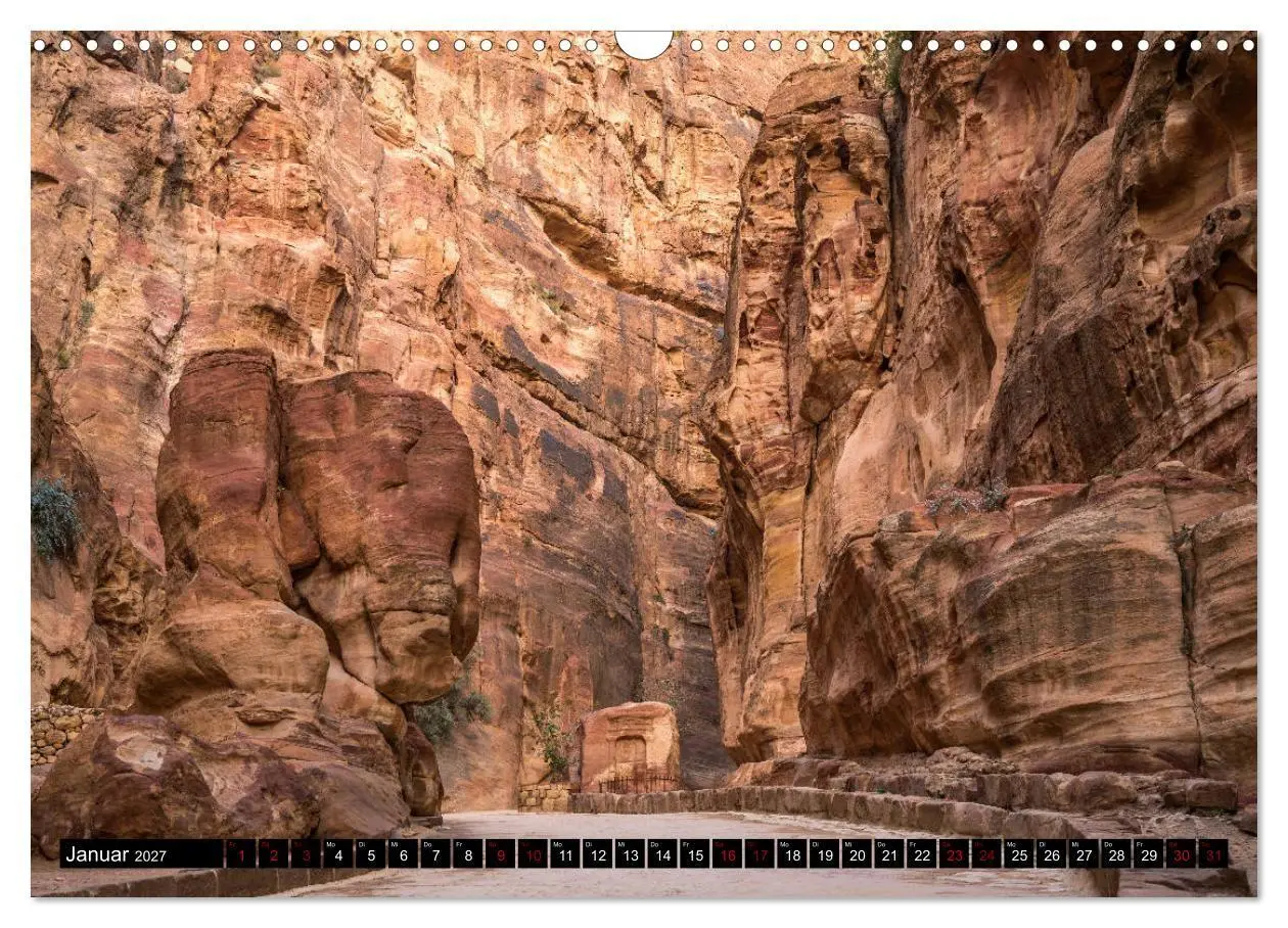Bild: 9783569686762 | Petra - Jordanien (Wandkalender 2027 DIN A3 quer), CALVENDO...