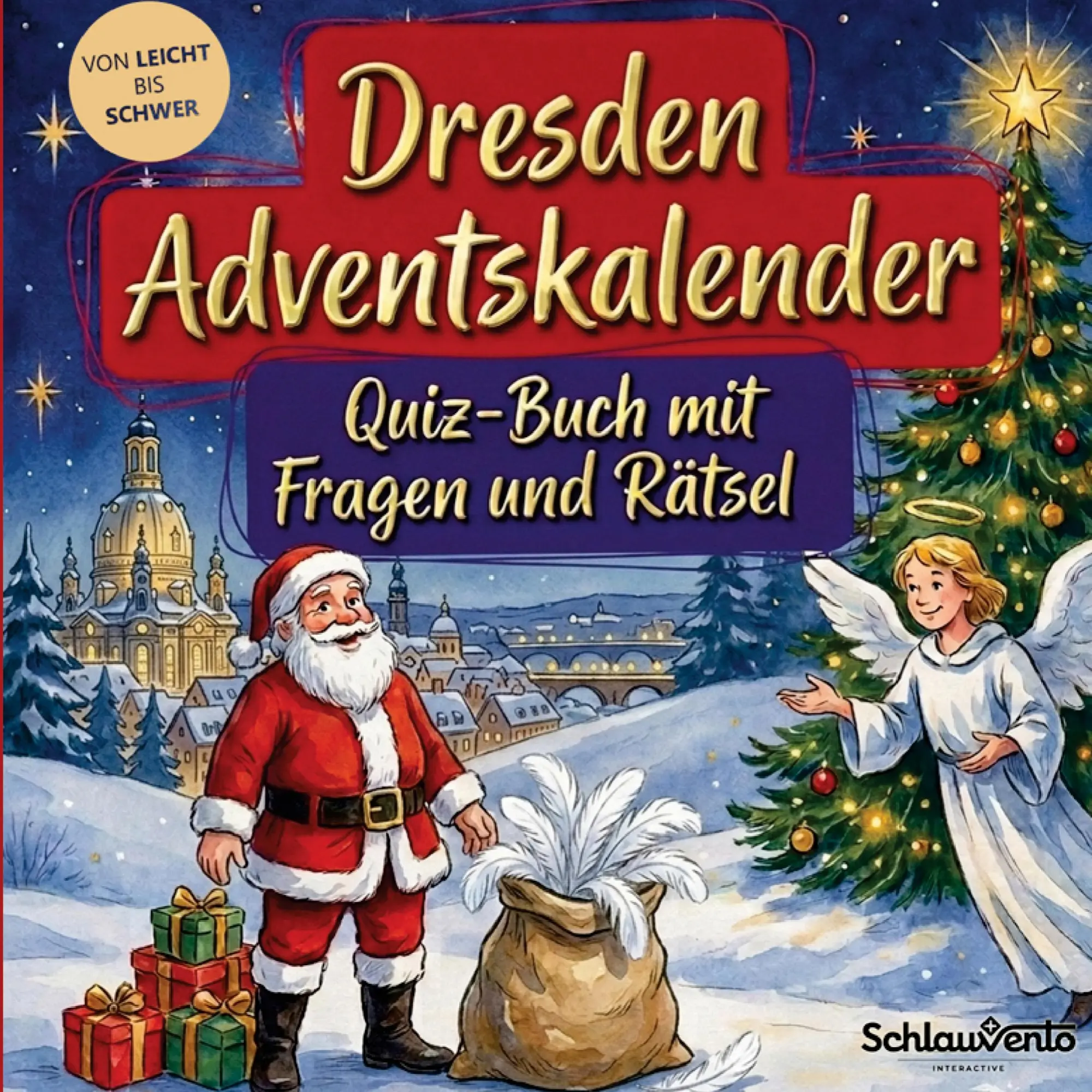 Cover: 9783693196762 | Dresden-Adventskalender: Quiz-Buch mit Fragen und Rätsel | Interactive