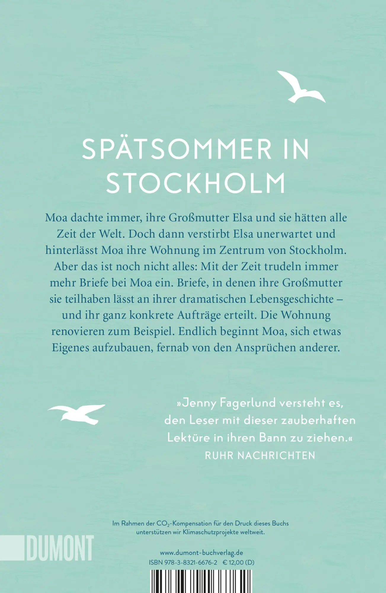 Rückseite: 9783832166762 | Briefe an Moa | Roman | Jenny Fagerlund | Taschenbuch | 336 S. | 2023