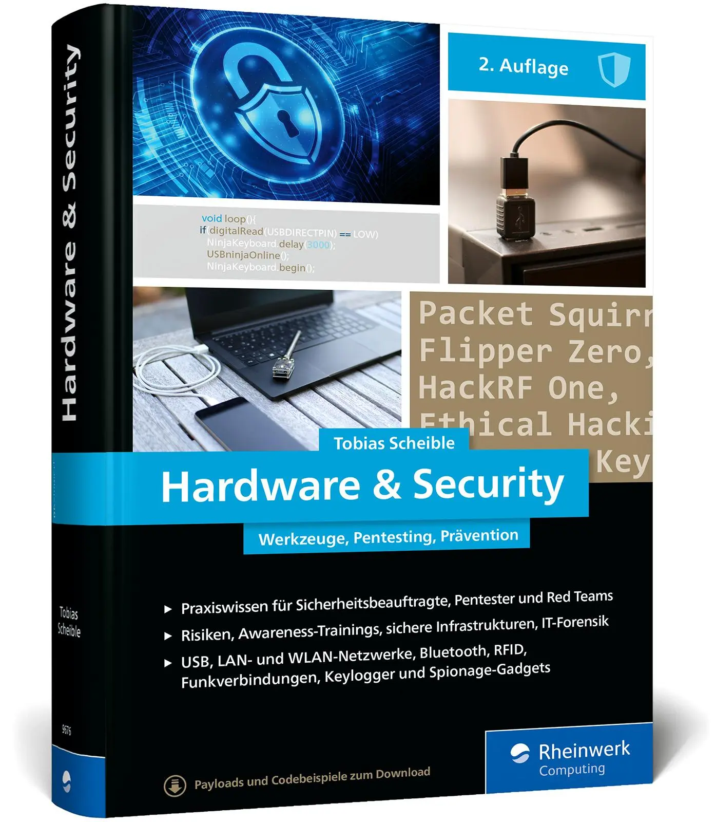 Cover: 9783836296762 | Hardware u. Security | Tobias Scheible | Buch | Rheinwerk Computing