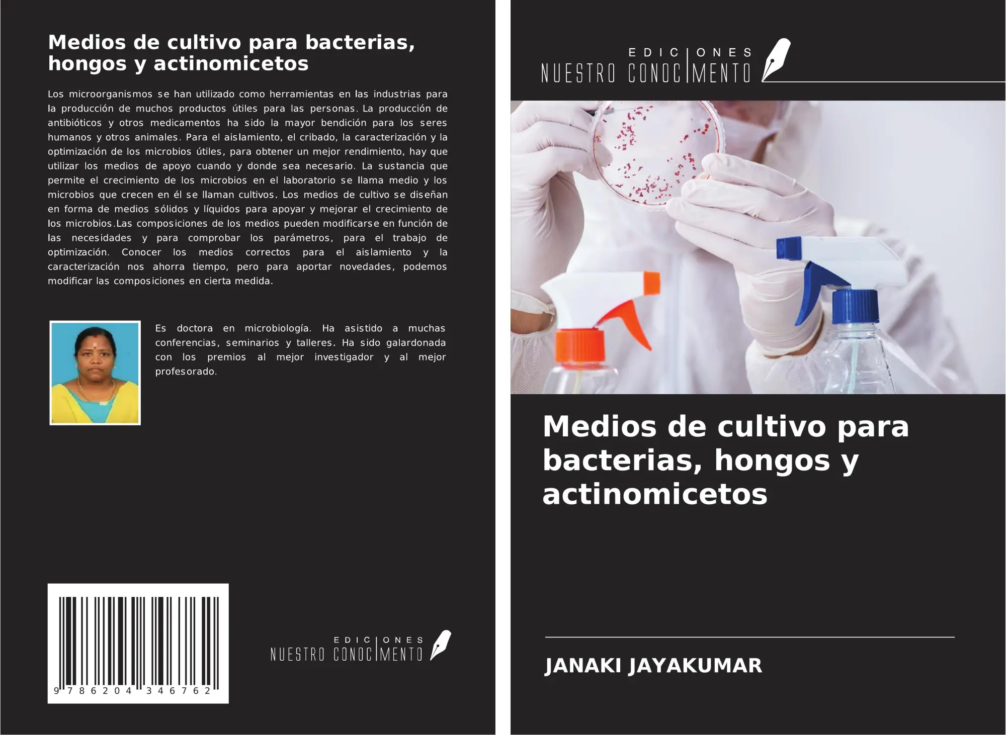 Cover: 9786204346762 | Medios de cultivo para bacterias, hongos y actinomicetos | Jayakumar