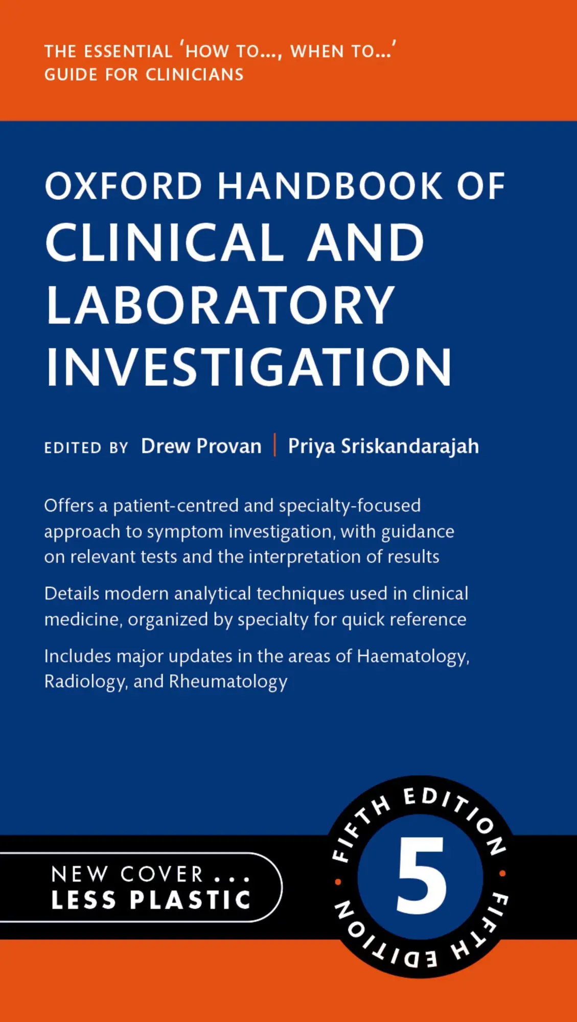 Cover: 9780198936862 | Oxford Handbook of Clinical and Laboratory Investigation | Englisch