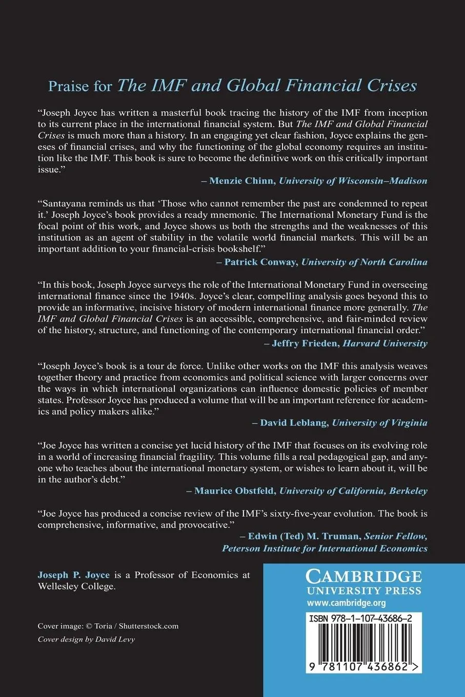 Rückseite: 9781107436862 | The IMF and Global Financial Crises | Phoenix Rising? | Joyce | Buch