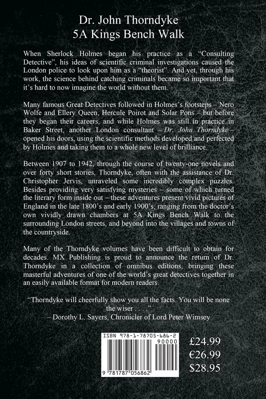 Rückseite: 9781787056862 | The Complete Dr. Thorndyke - Volume VIII | R. Austin Freeman | Buch