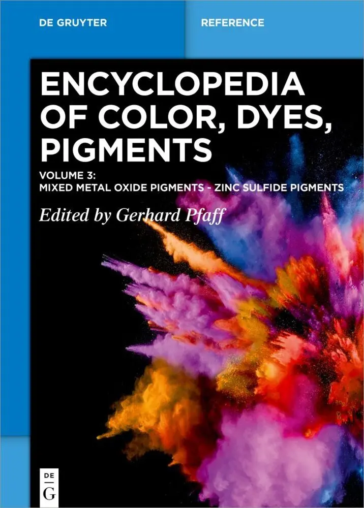 Cover: 9783110586862 | Mixed Metal Oxide Pigments - Zinc Sulfide Pigments | Gerhard Pfaff