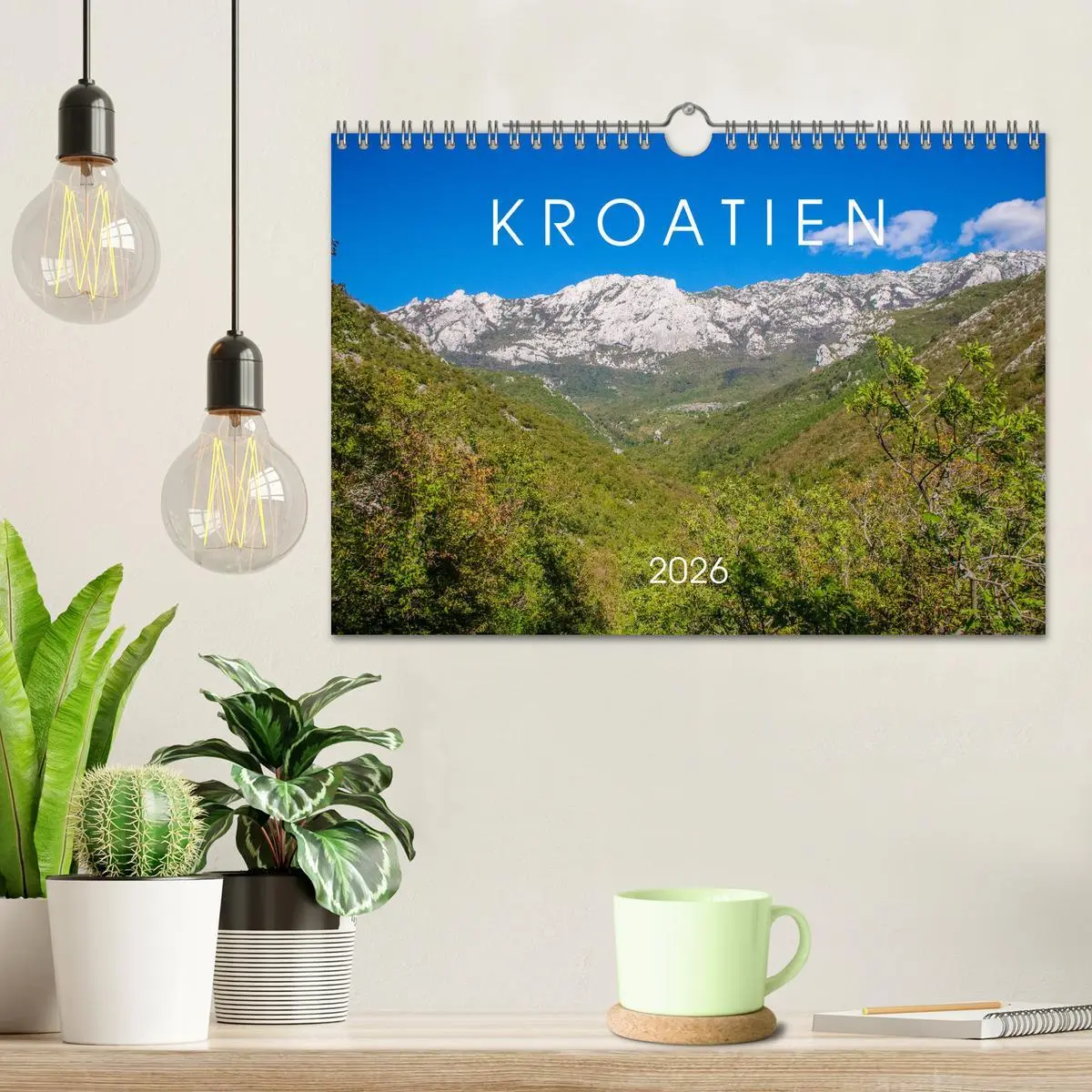 Bild: 9783457876862 | Kroatien 2026 (Wandkalender 2026 DIN A4 quer), CALVENDO Monatskalender