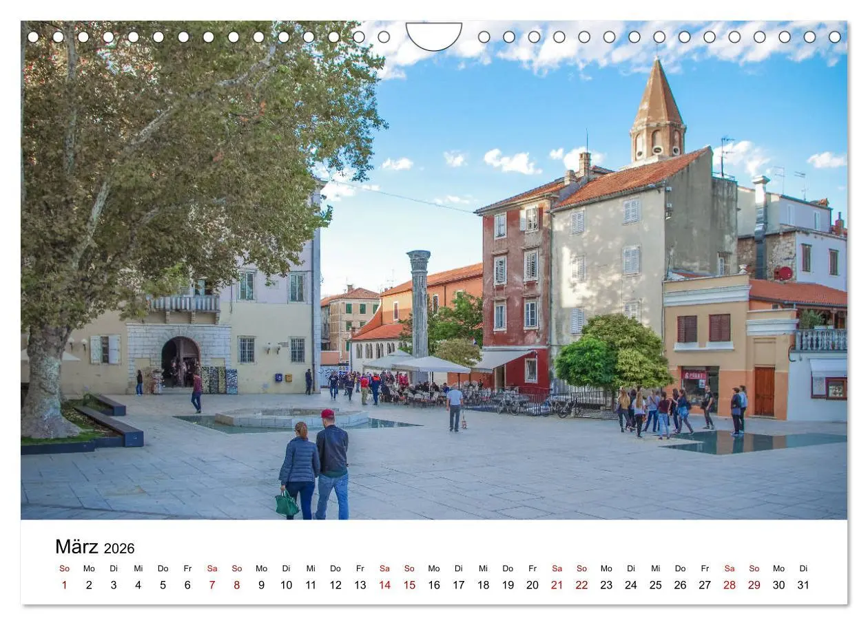 Bild: 9783457876862 | Kroatien 2026 (Wandkalender 2026 DIN A4 quer), CALVENDO Monatskalender
