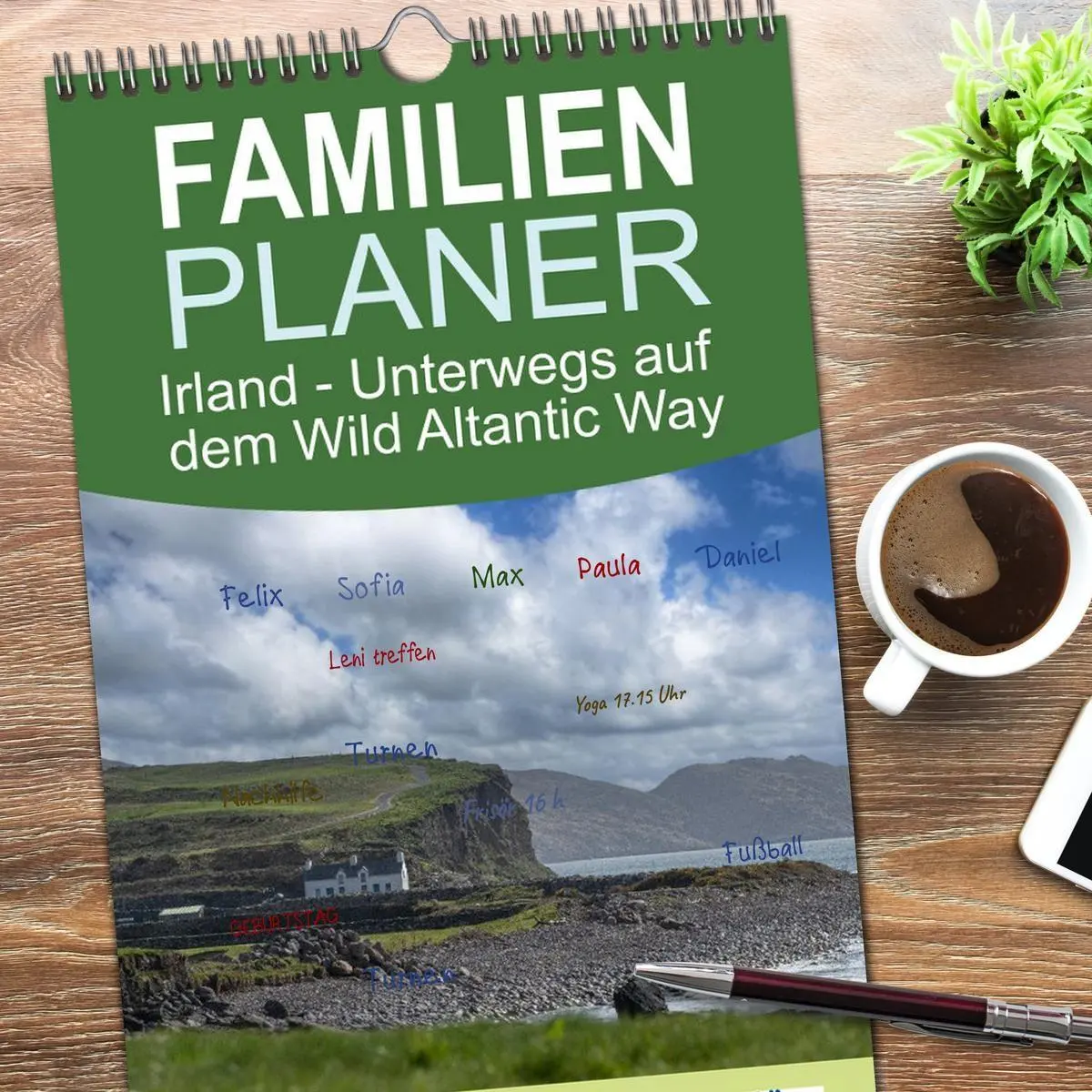 Bild: 9783516656862 | Familienplaner 2026 - Irland - Unterwegs auf dem Wild Altantic Way...