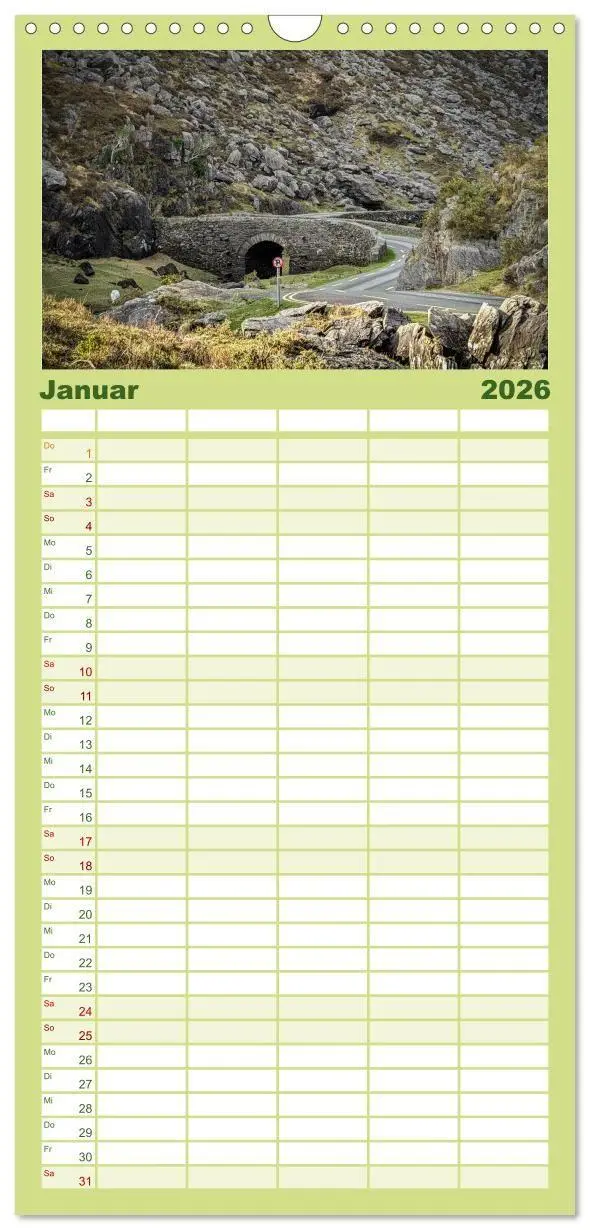 Bild: 9783516656862 | Familienplaner 2026 - Irland - Unterwegs auf dem Wild Altantic Way...