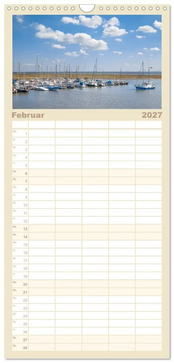 Bild: 9783594326862 | Familienplaner 2027 - Moin Spiekeroog mit 5 Spalten (Wandkalender,...