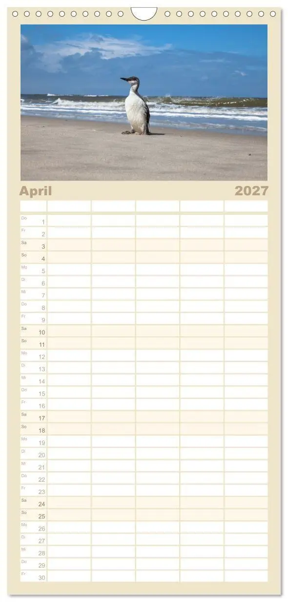 Bild: 9783594326862 | Familienplaner 2027 - Moin Spiekeroog mit 5 Spalten (Wandkalender,...