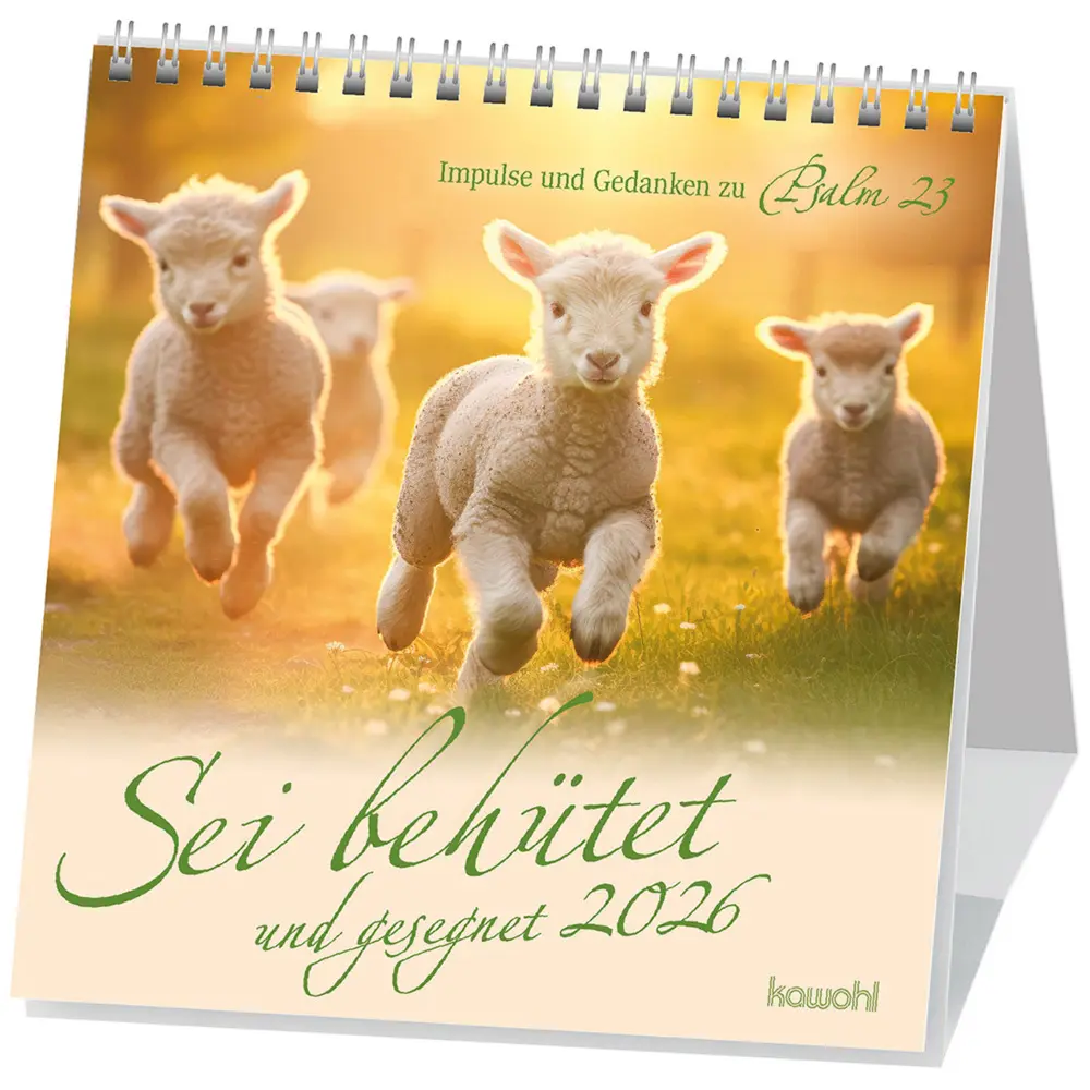 Cover: 9783754876862 | Sei behütet und gesegnet 2026 | Impulse und Gedanken zu Psalm 23