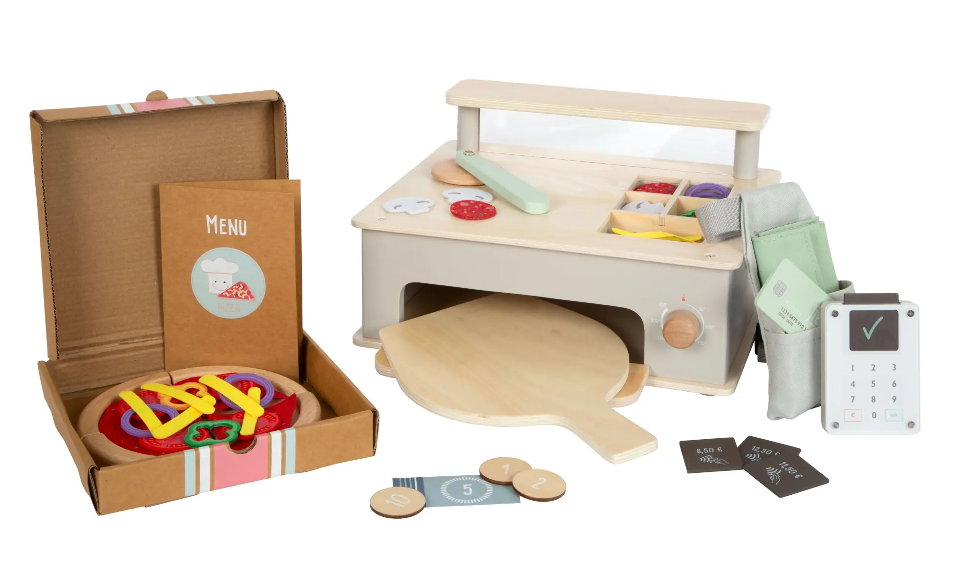 Bild: 4020972126962 | Pizzeria-Set | 12696 | Deutsch | 2025 | small foot GmbH &amp; Co. KG