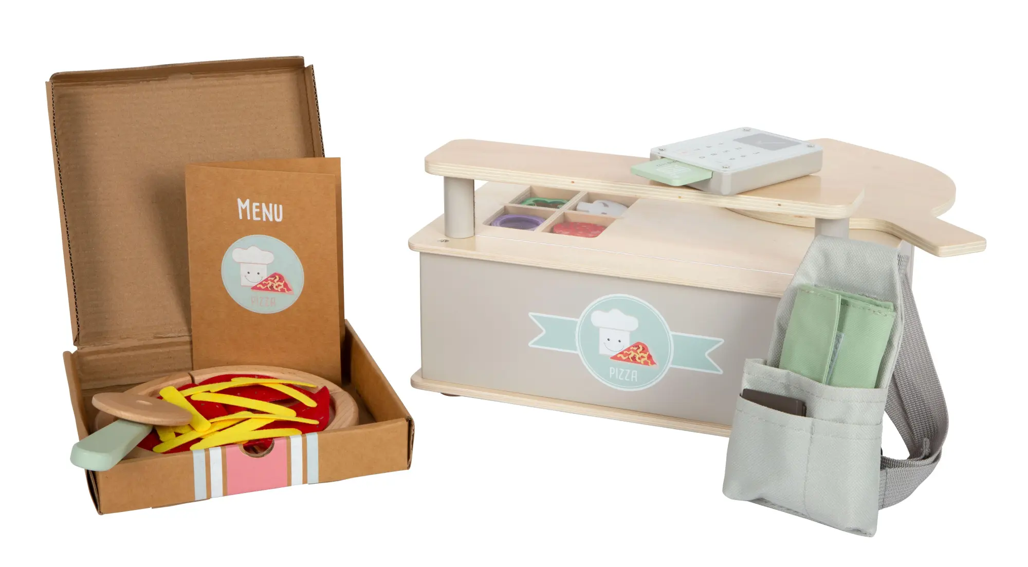 Bild: 4020972126962 | Pizzeria-Set | 12696 | Deutsch | 2025 | small foot GmbH &amp; Co. KG