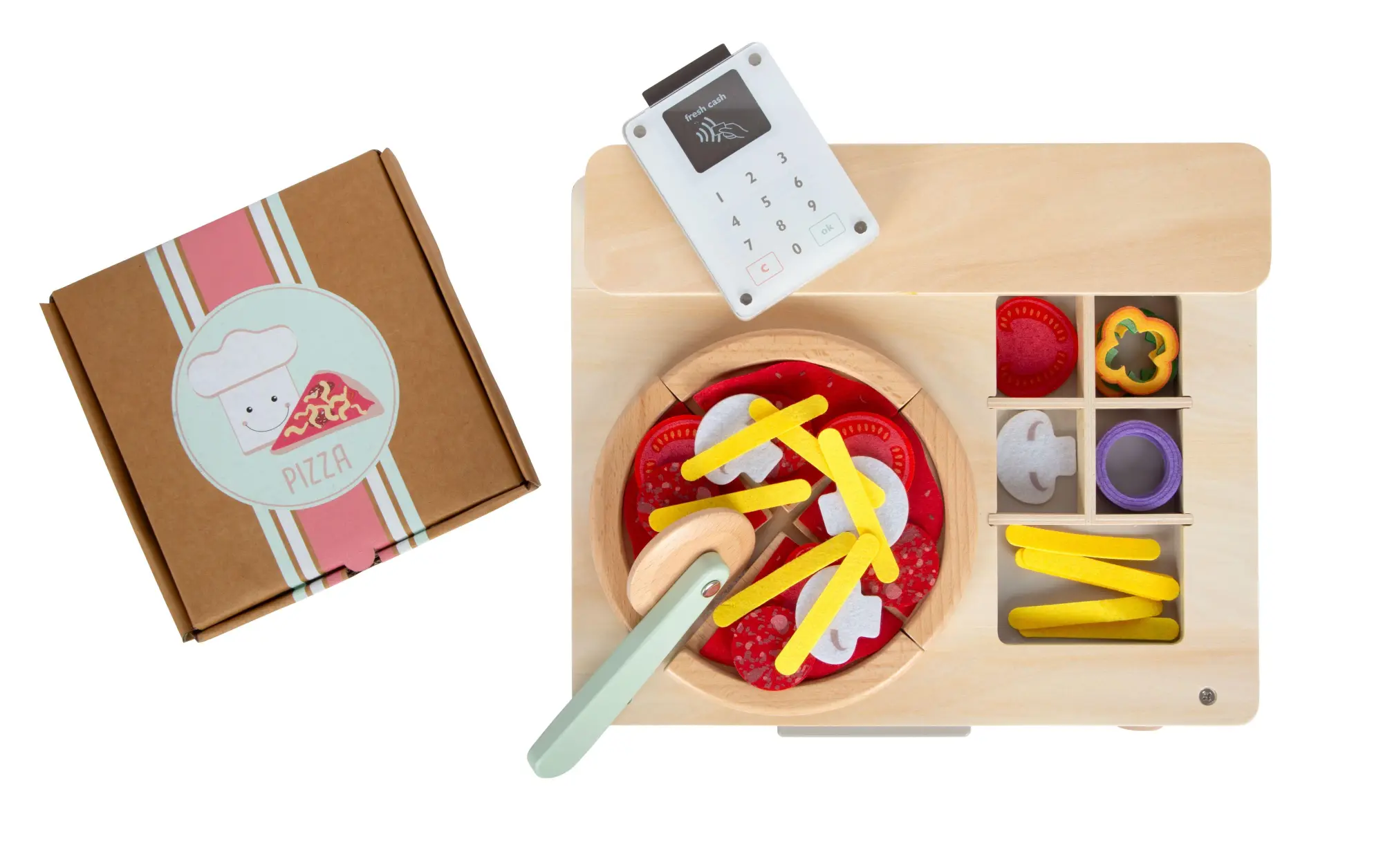 Bild: 4020972126962 | Pizzeria-Set | 12696 | Deutsch | 2025 | small foot GmbH &amp; Co. KG