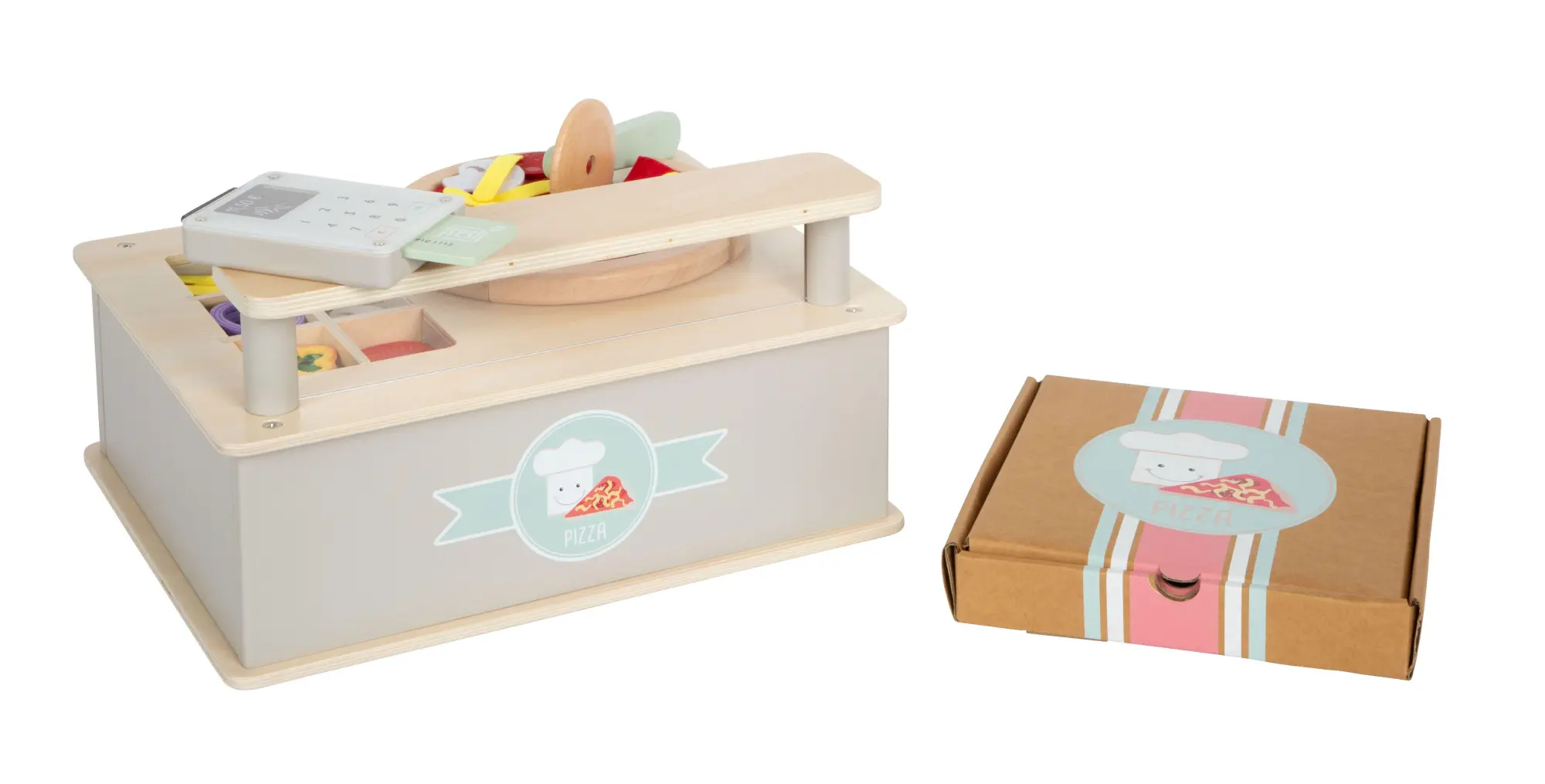 Bild: 4020972126962 | Pizzeria-Set | 12696 | Deutsch | 2025 | small foot GmbH &amp; Co. KG