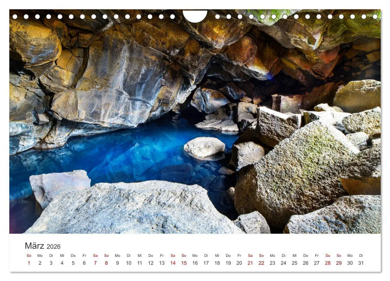 Bild: 9783457556962 | Höhlen - Eine Abenteuerreise ins Unbekannte. (Wandkalender 2026 DIN...