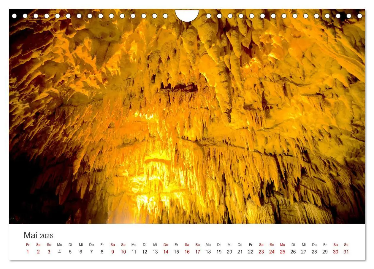 Bild: 9783457556962 | Höhlen - Eine Abenteuerreise ins Unbekannte. (Wandkalender 2026 DIN...