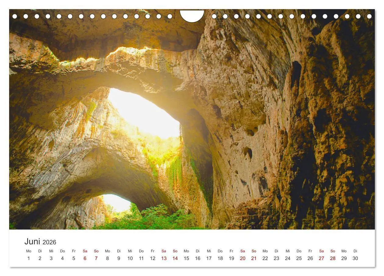 Bild: 9783457556962 | Höhlen - Eine Abenteuerreise ins Unbekannte. (Wandkalender 2026 DIN...