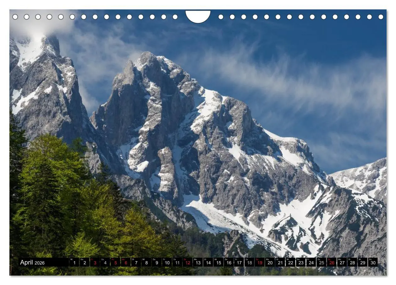 Bild: 9783516026962 | Nationalpark Gesäuse (Wandkalender 2026 DIN A4 quer), CALVENDO...