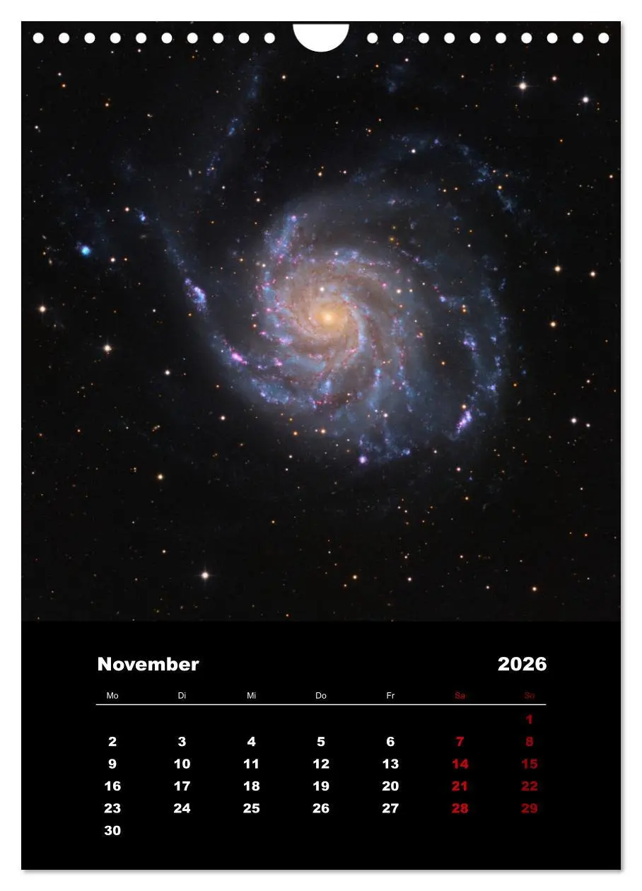Bild: 9783516406962 | Das Universum (Wandkalender 2026 DIN A4 hoch), CALVENDO Monatskalender