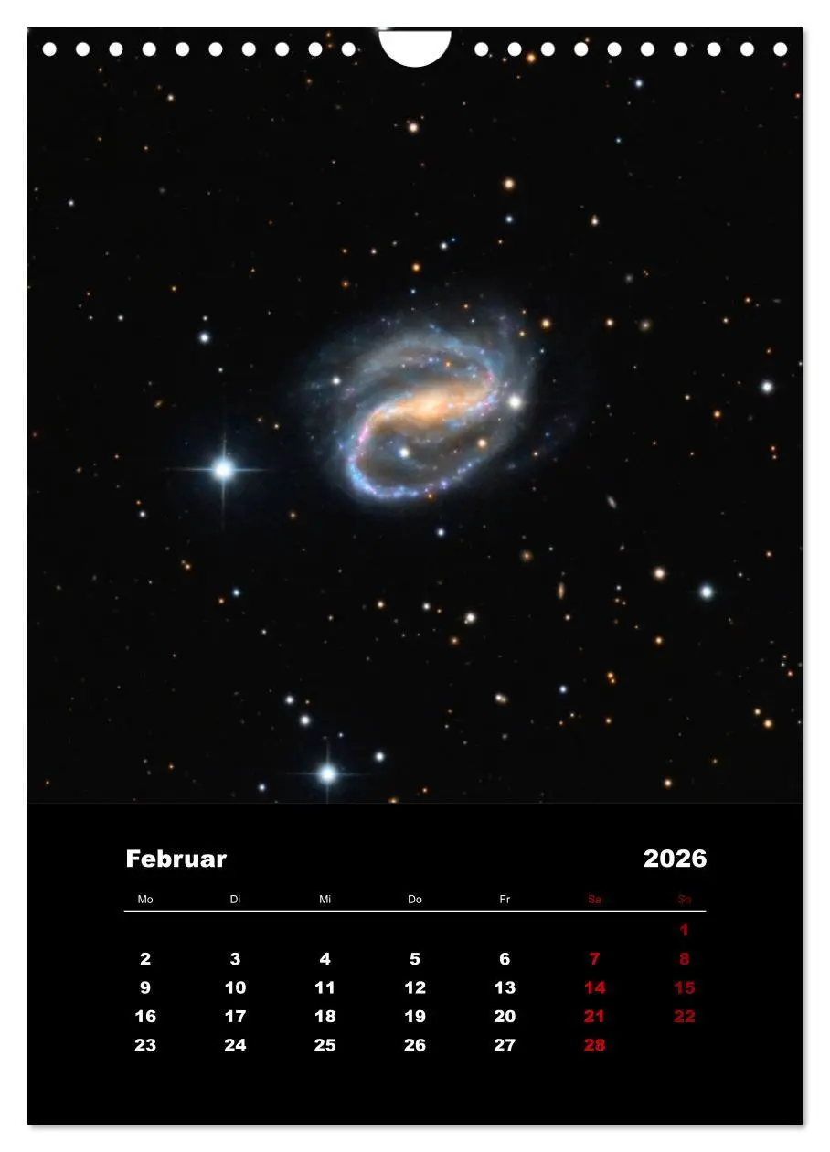Bild: 9783516406962 | Das Universum (Wandkalender 2026 DIN A4 hoch), CALVENDO Monatskalender