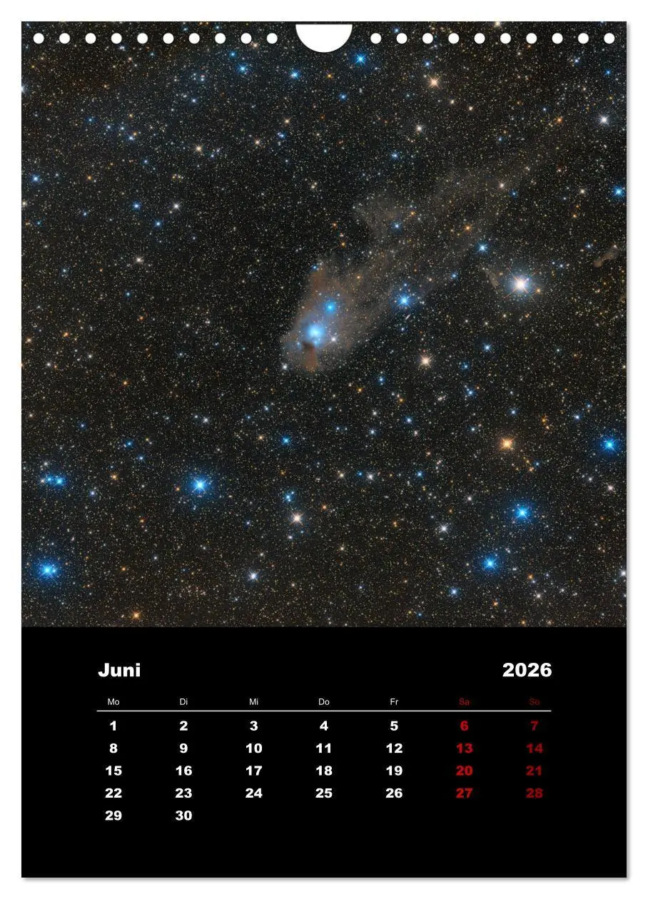 Bild: 9783516406962 | Das Universum (Wandkalender 2026 DIN A4 hoch), CALVENDO Monatskalender