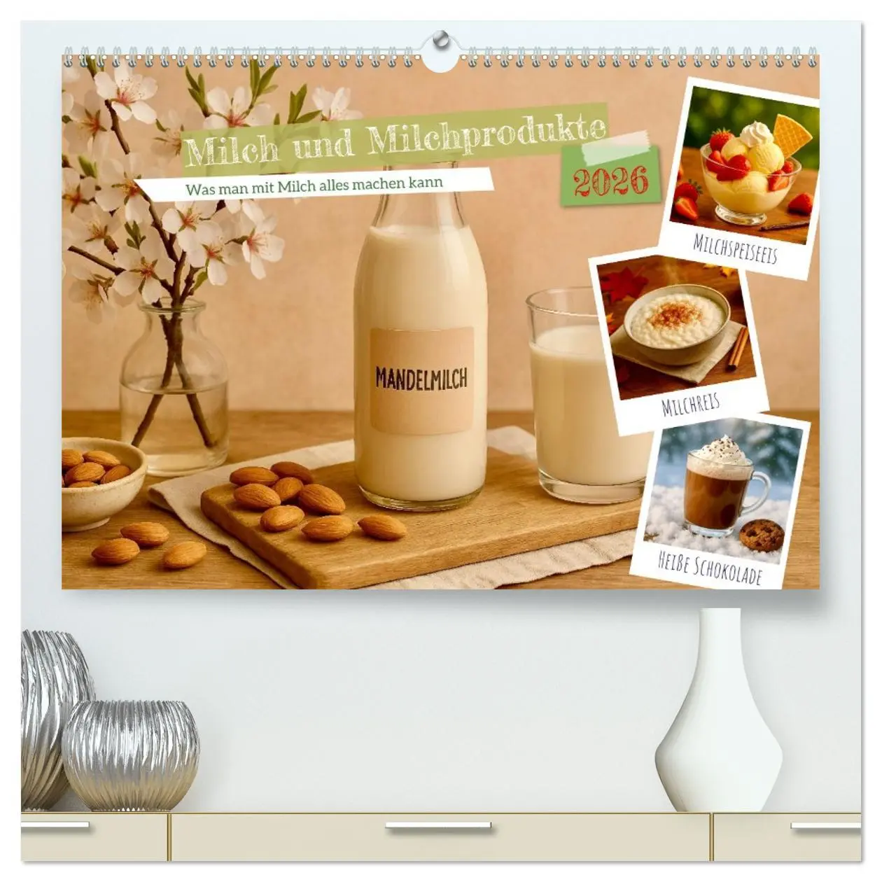 Cover: 9783516646962 | Milch und Milchprodukte (hochwertiger Premium Wandkalender 2026 DIN...