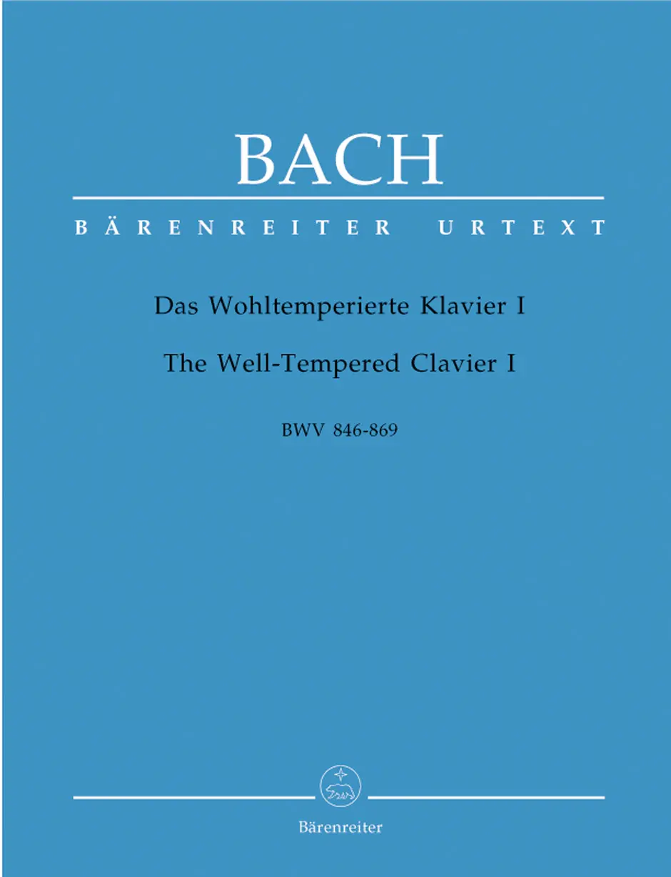 Cover: 9790006466962 | Das Wohltemperierte Klavier I BWV 846-869 | Bärenreiter Urtext - Noten