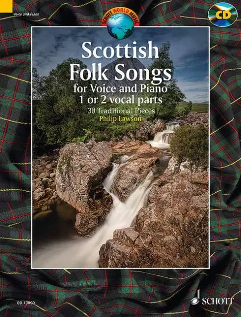 Cover: 9790220136962 | Scottish Folk Songs | 30 Traditional Pieces | Buch + CD