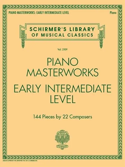 Cover: 888680037062 | Piano Masterworks Early Intermediate Level Schirmer's Library of...