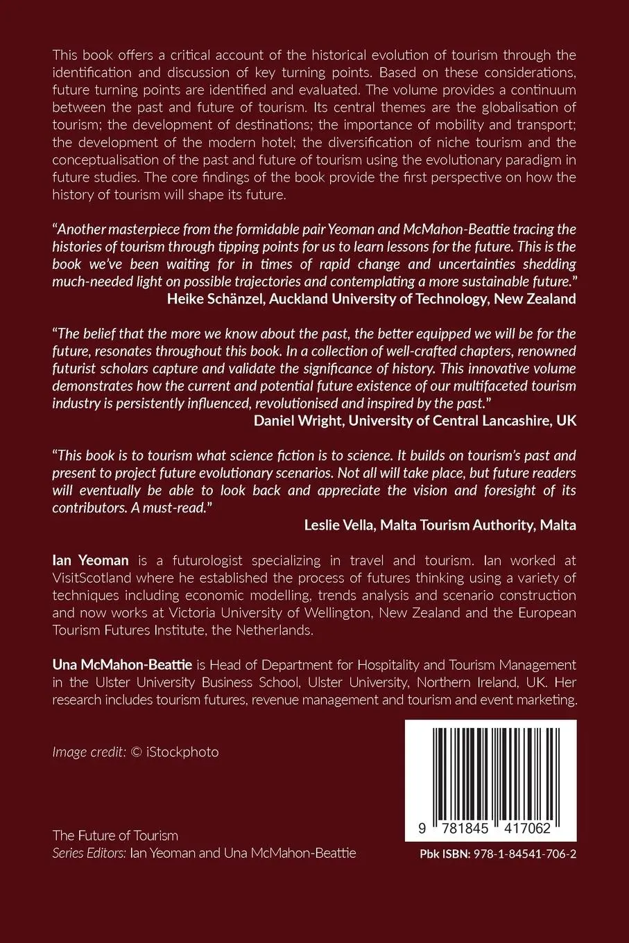 Rückseite: 9781845417062 | The Future Past of Tourism | Ian Yeoman (u. a.) | Taschenbuch | 2020