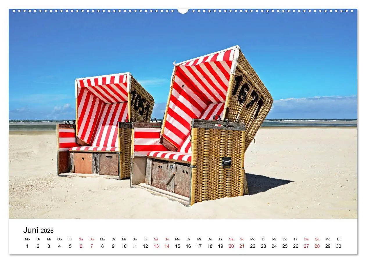 Bild: 9783457827062 | Langeoog - Sommer, Sonne, Strand (Wandkalender 2026 DIN A2 quer),...