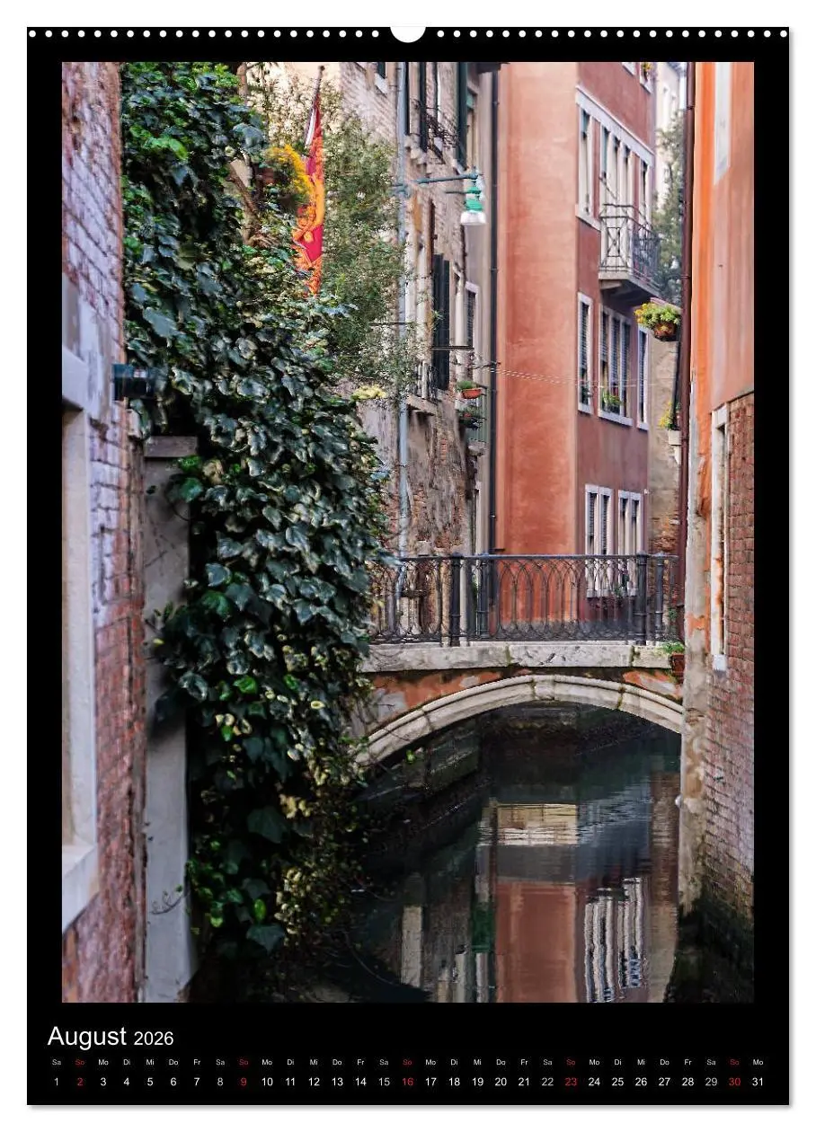 Bild: 9783516467062 | Venedig - La Romantica (Wandkalender 2026 DIN A2 hoch), CALVENDO...