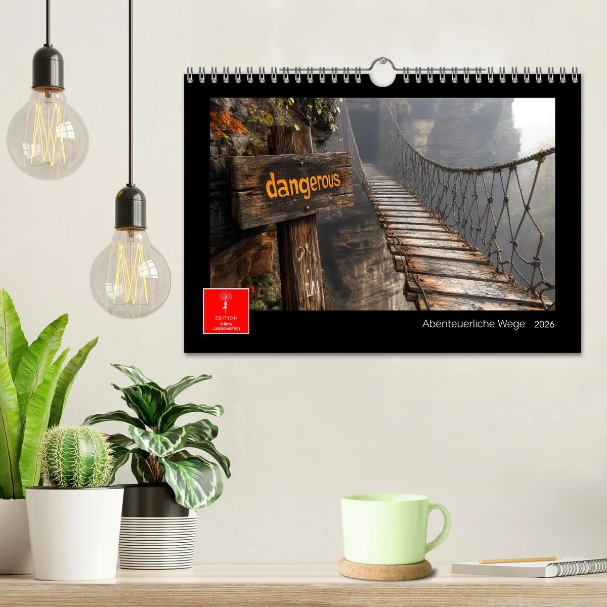 Bild: 9783457297162 | Abenteuerliche Wege (Wandkalender 2026 DIN A4 quer), CALVENDO...