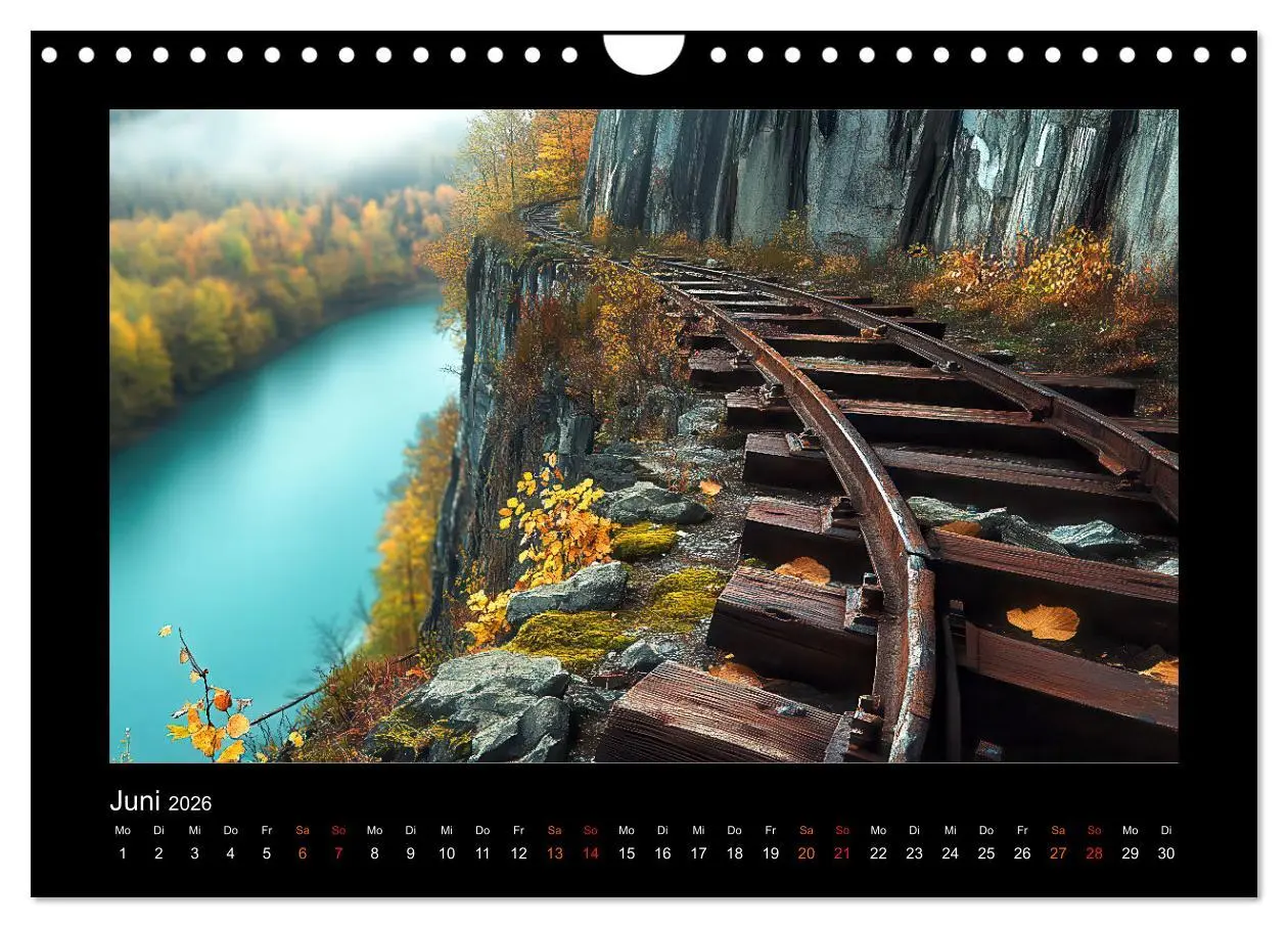 Bild: 9783457297162 | Abenteuerliche Wege (Wandkalender 2026 DIN A4 quer), CALVENDO...