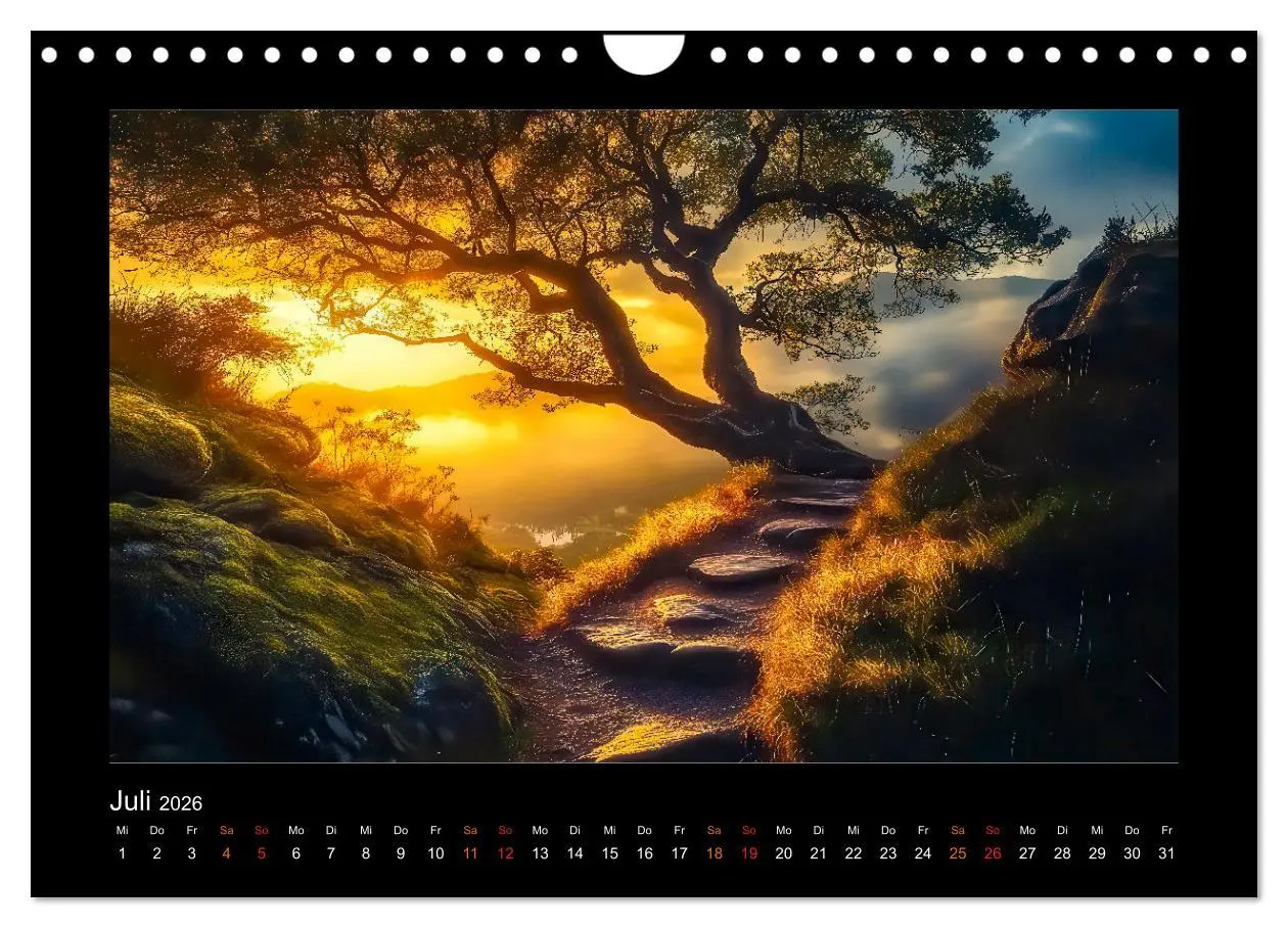 Bild: 9783457297162 | Abenteuerliche Wege (Wandkalender 2026 DIN A4 quer), CALVENDO...