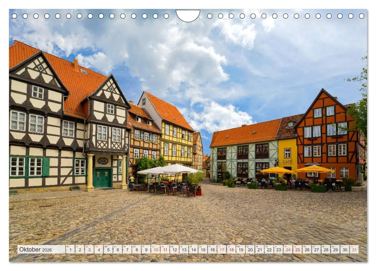 Bild: 9783457817162 | Quedlinburg Impressionen (Wandkalender 2026 DIN A4 quer), CALVENDO...