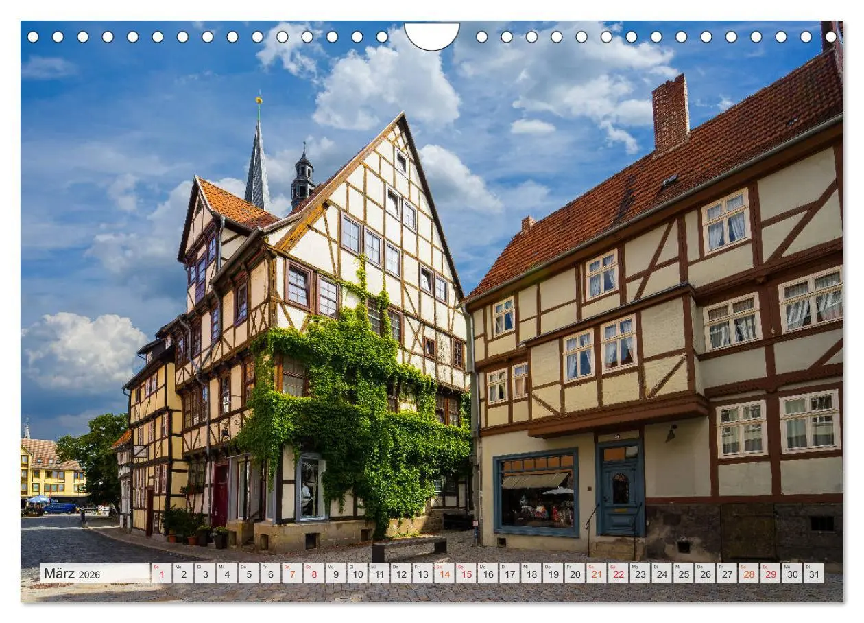 Bild: 9783457817162 | Quedlinburg Impressionen (Wandkalender 2026 DIN A4 quer), CALVENDO...