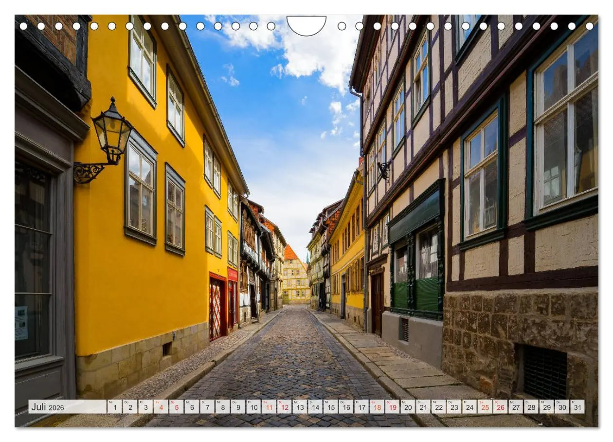 Bild: 9783457817162 | Quedlinburg Impressionen (Wandkalender 2026 DIN A4 quer), CALVENDO...