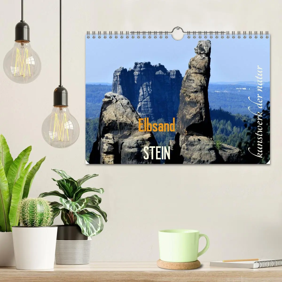 Bild: 9783457987162 | ElbsandSTEIN, kunstwerk der natur (Wandkalender 2026 DIN A4 quer),...