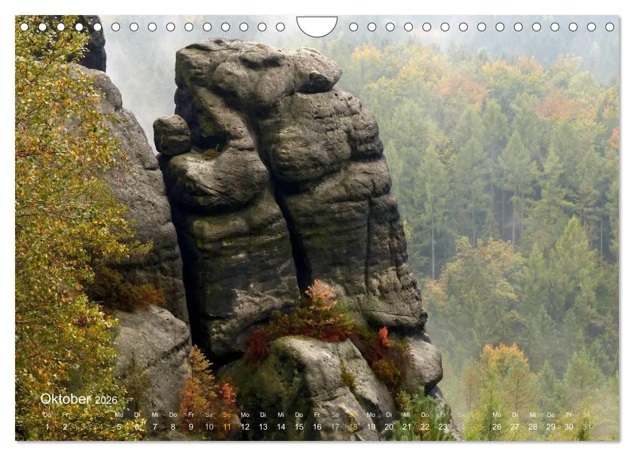 Bild: 9783457987162 | ElbsandSTEIN, kunstwerk der natur (Wandkalender 2026 DIN A4 quer),...