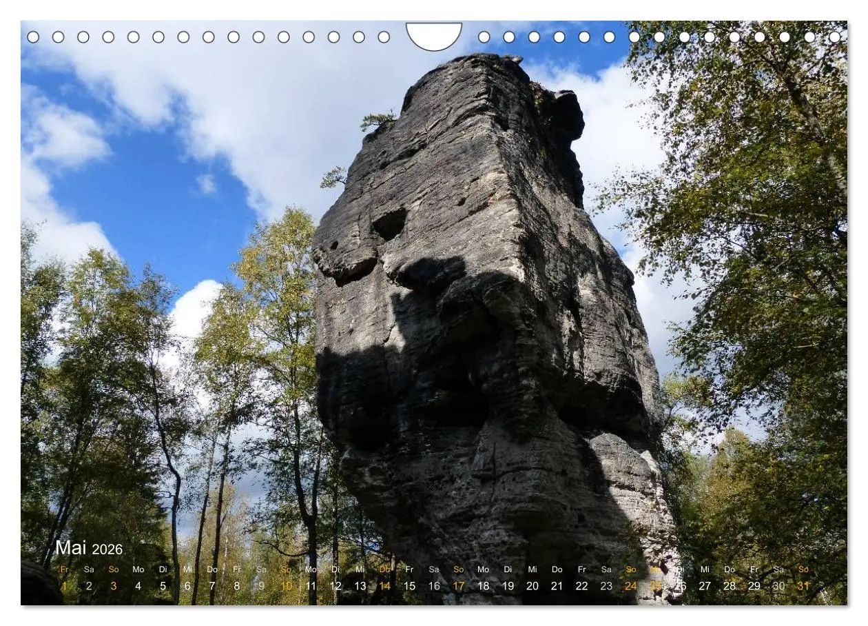 Bild: 9783457987162 | ElbsandSTEIN, kunstwerk der natur (Wandkalender 2026 DIN A4 quer),...