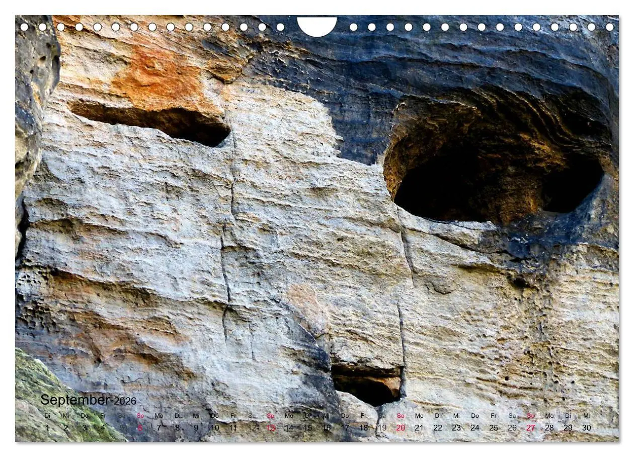 Bild: 9783457987162 | ElbsandSTEIN, kunstwerk der natur (Wandkalender 2026 DIN A4 quer),...