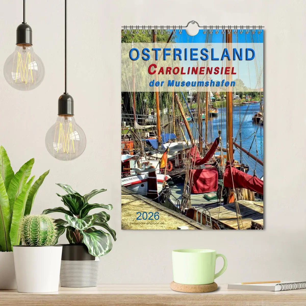 Bild: 9783516457162 | Ostfriesland - Carolinensiel, der Museumshafen (Wandkalender 2026...