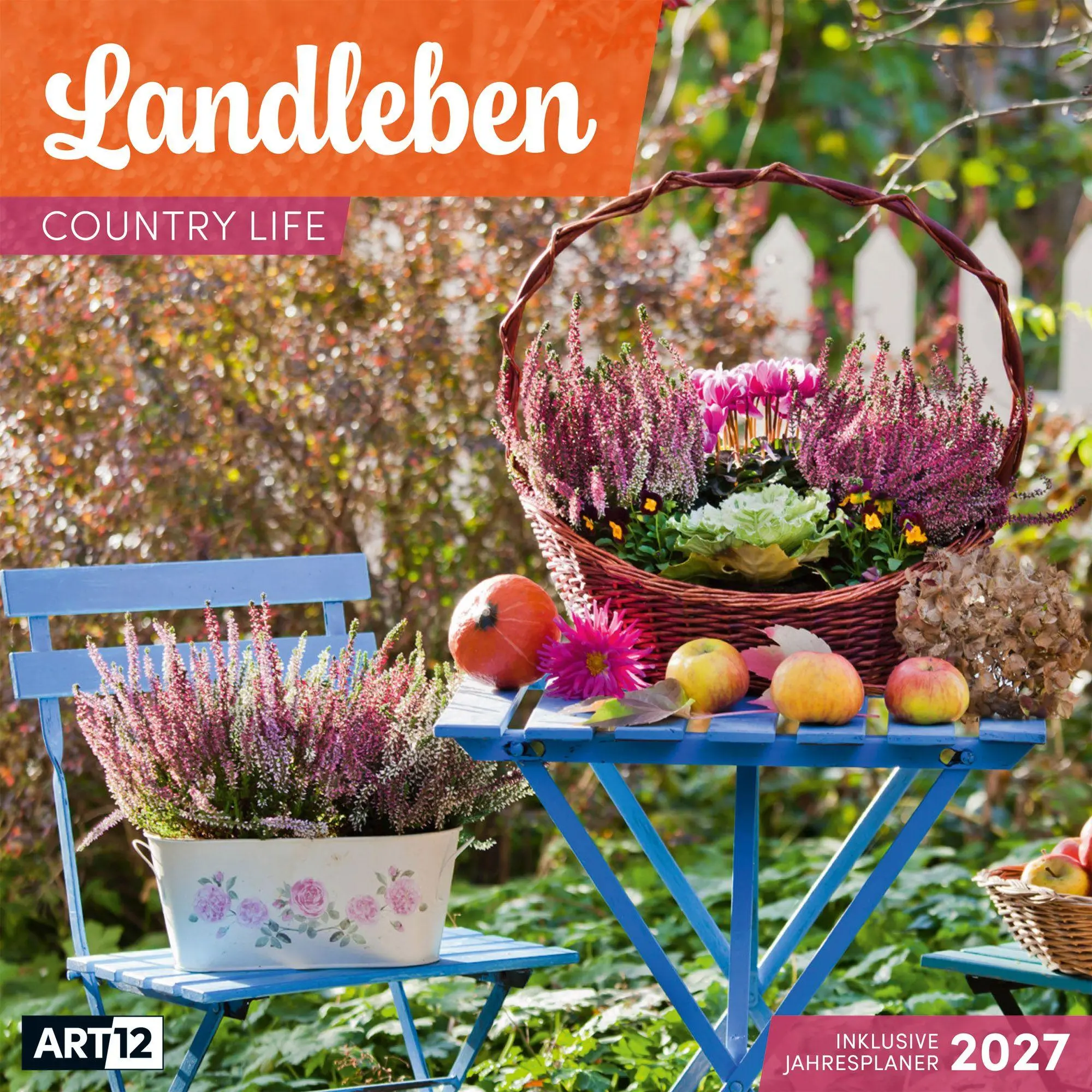 Cover: 9783838447162 | Landleben Kalender 2027 - 30x30 - Art12 | Ackermann Kunstverlag GmbH
