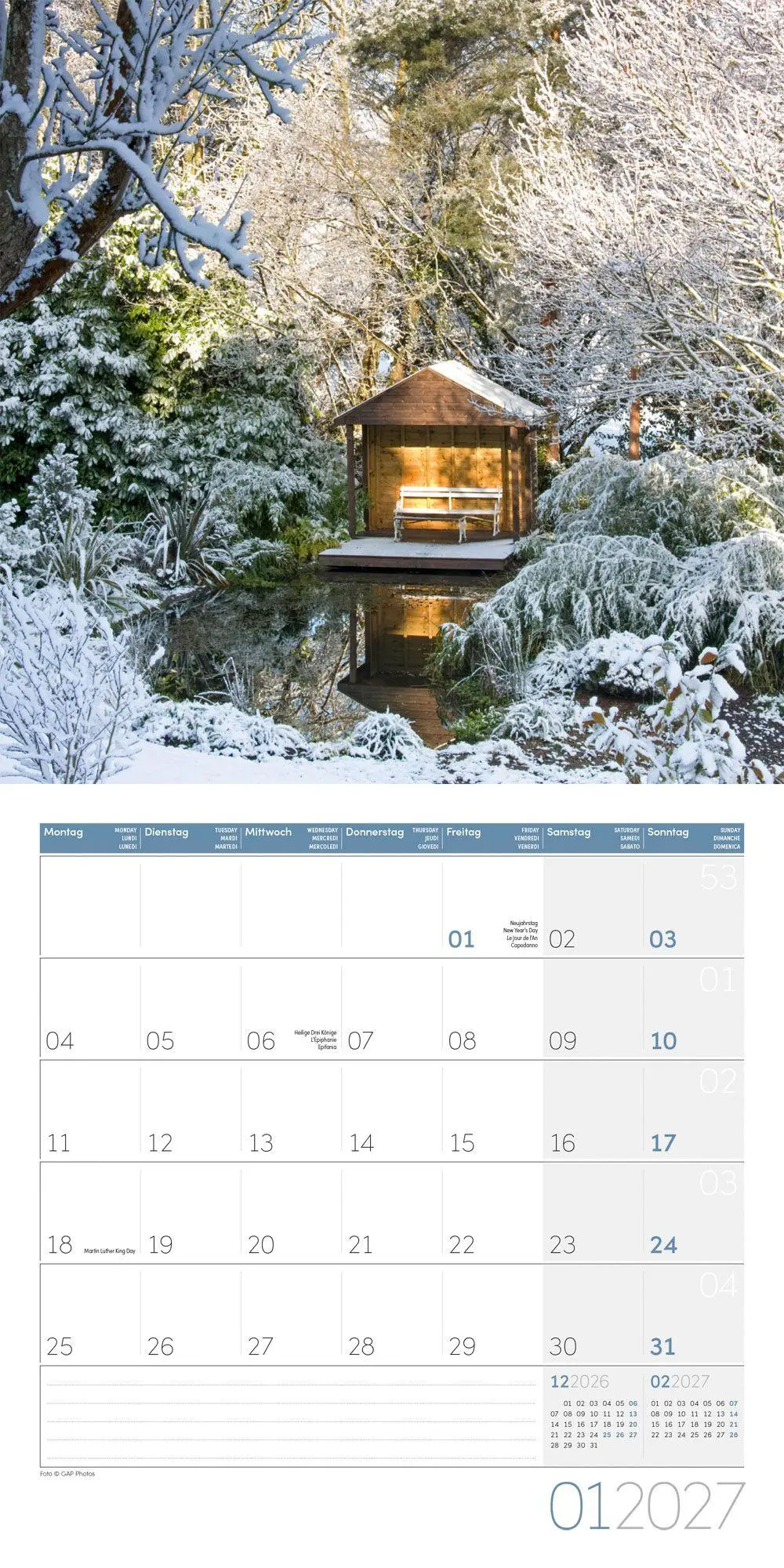 Bild: 9783838447162 | Landleben Kalender 2027 - 30x30 - Art12 | Ackermann Kunstverlag GmbH