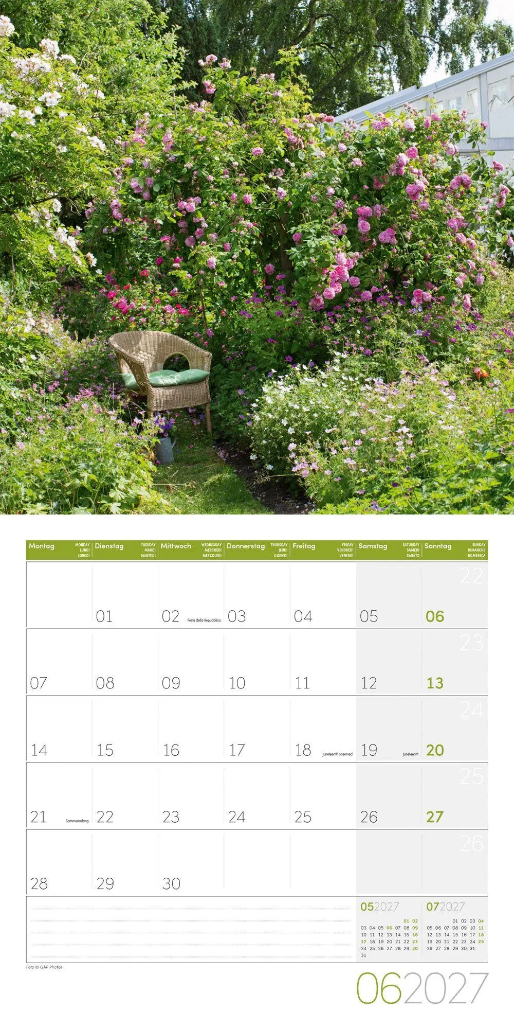 Bild: 9783838447162 | Landleben Kalender 2027 - 30x30 - Art12 | Ackermann Kunstverlag GmbH